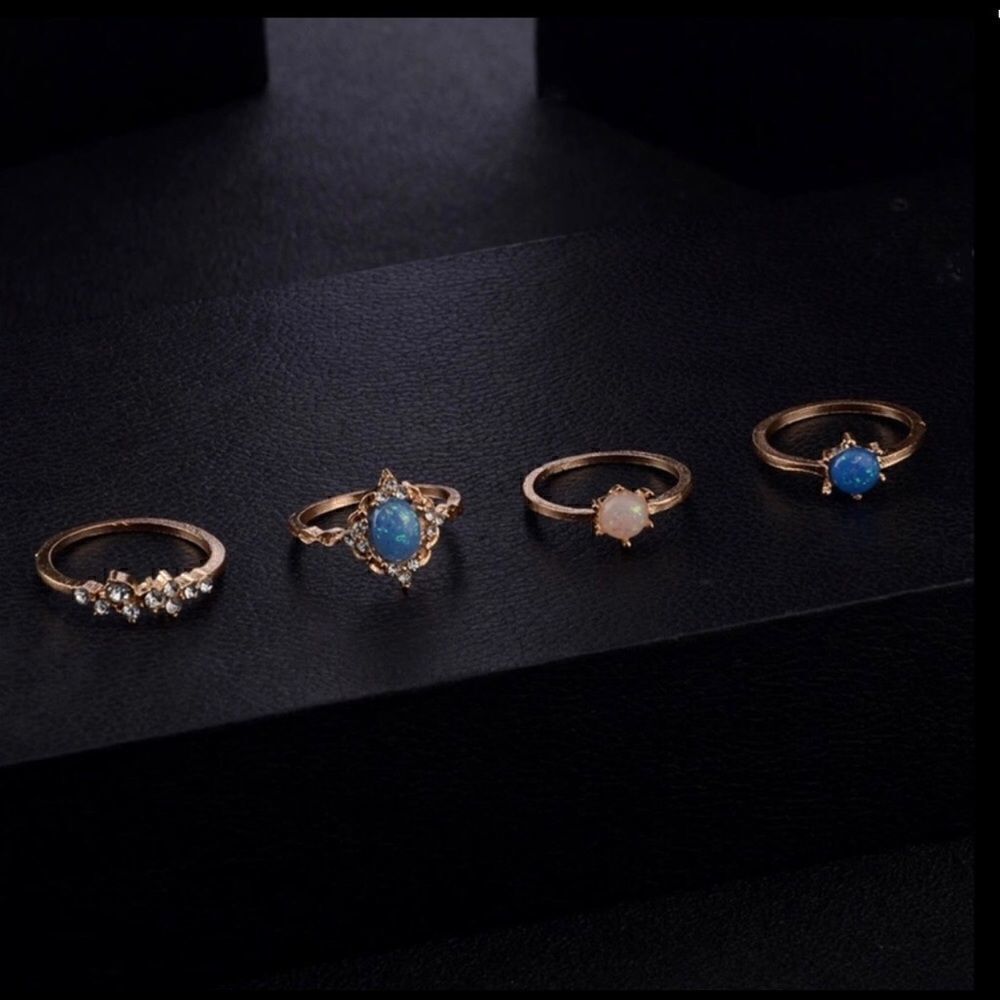 Boho ring set - Picture 3 of 5